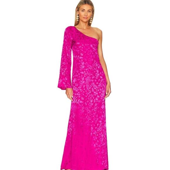 House of Harlow 1960 x REVOLVE Ulrich Maxi Dress Deep Fuchsia NWOT Size … - Picture 1 of 4